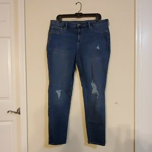 Faded Glory Distressed Jeans